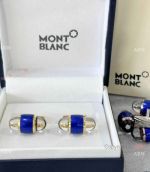 Copy Montblanc Starwalker Floating stars Cufflinks Gold Blue Best Gift